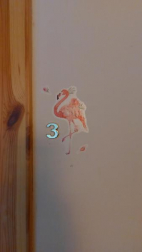 3 Flamingos